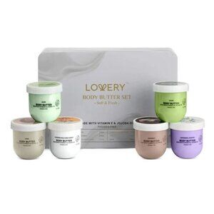 6 PC LOVERY BODY BUTTER SET